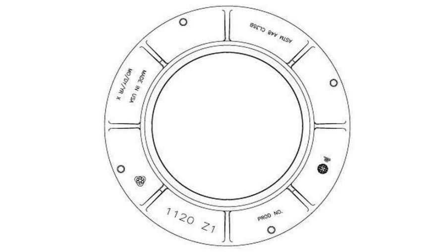 Manhole Frames, Covers & Accessories * | Buy Ej 36 In. 4-Hole Frame