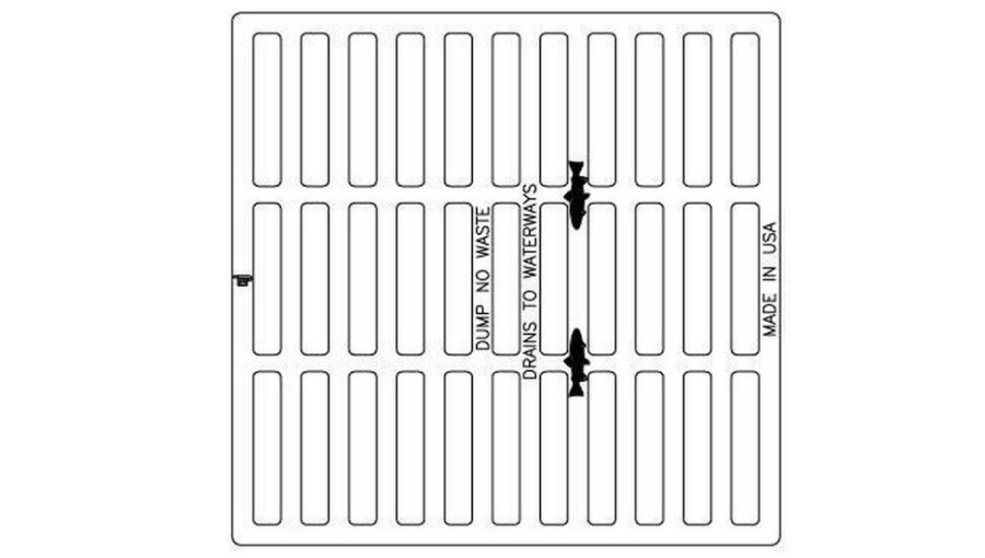 Inlet Frames, Covers & Accessories * | Hot Sale Ej 23-11/16 X 23-11/16 X 2-3/4 In. Frame And Grate With Flange