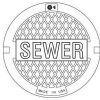 Manhole Frames, Covers & Accessories * | Flash Sale Ej 32 In. Sewer Manhole Cover