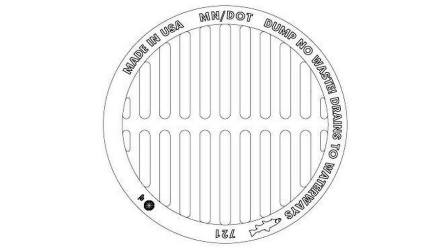 Inlet Frames, Covers & Accessories * | Promo Ej 25-31/50 In. Concave Grate