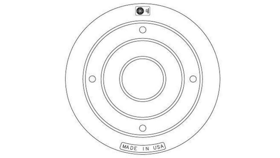 Manhole Frames, Covers & Accessories * | Buy Ej 25 In. Vented Cover Only