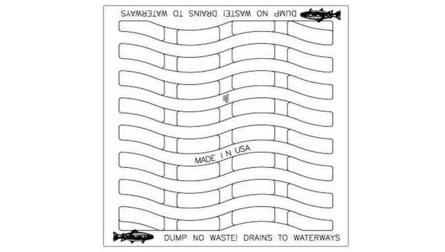 Inlet Frames, Covers & Accessories * | Deals Ej 22-3/25 X 22-3/25 In. Frame And Grate