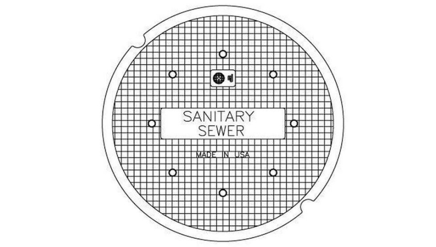 Manhole Frames, Covers & Accessories * | Budget Ej 8 In. Sanitary Gasket