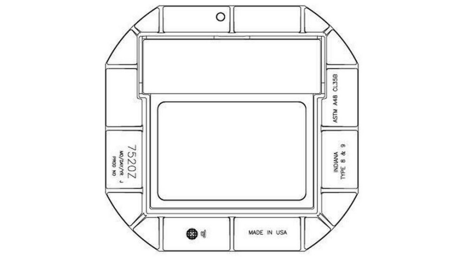 Manhole Frames, Covers & Accessories * | Buy Ej 33-5/8 In. Frame