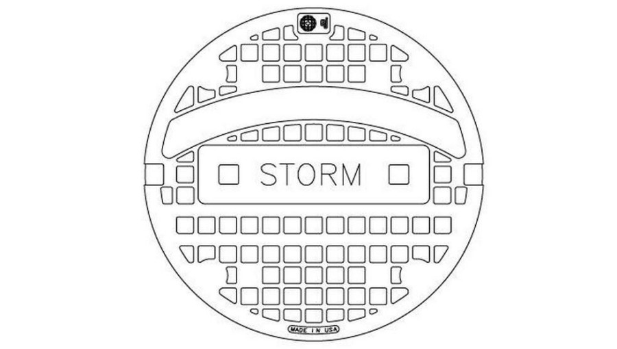 Manhole Frames, Covers & Accessories * | Brand New Ej 23-3/4 In. Storm Cover