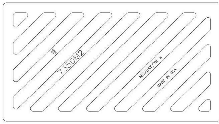 Inlet Frames, Covers & Accessories * | Deals Ej 33 X 24 In. Undipped Grate