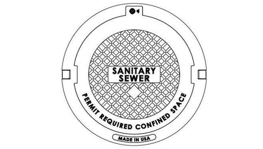 Manhole Frames, Covers & Accessories * | Discount Ej 24 In. Manhole Cover Only