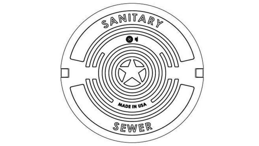 Manhole Frames, Covers & Accessories * | Best Reviews Of Ej 48 In. Sanitary Sewer Manhole Cover