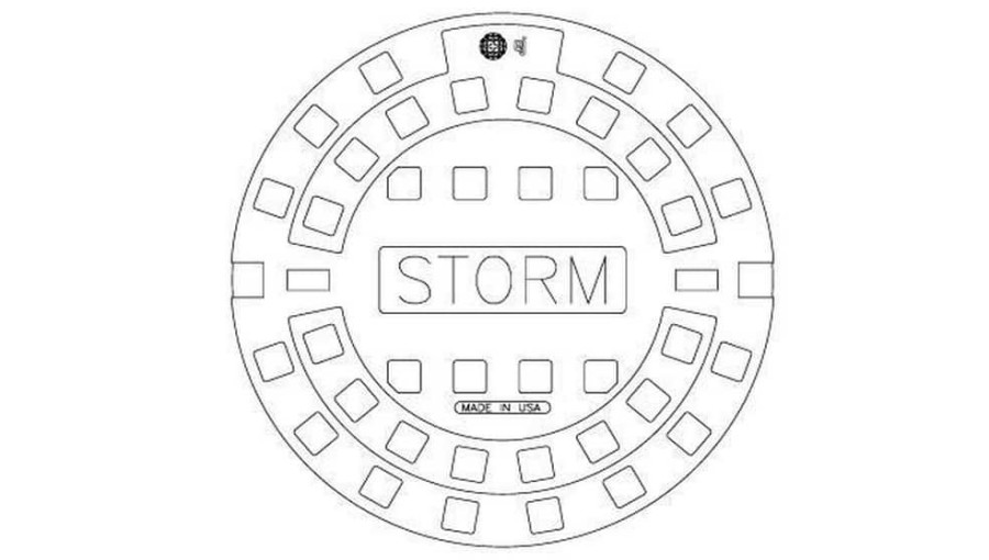 Manhole Frames, Covers & Accessories * | Flash Sale Ej 22-3/4 In. Heavy Duty Lid