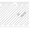 Inlet Frames, Covers & Accessories * | Wholesale Ej 35-1/2 X 17-3/4 X 1-7/8 In. Ductile Iron Flat Grate