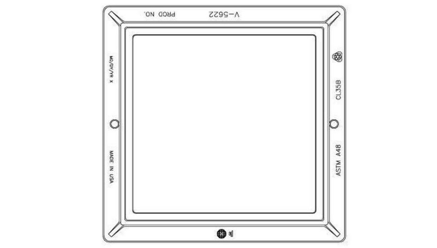 Inlet Frames, Covers & Accessories * | Promo Ej 29-1/4 X 29-1/4 X 4 In. Frame And Grate