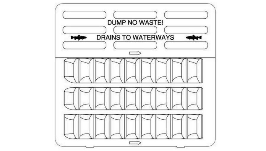 Inlet Frames, Covers & Accessories * | Deals Ej 26 X 23-14/25 X 1-1/2 In. Catch Basin Curb Inlet