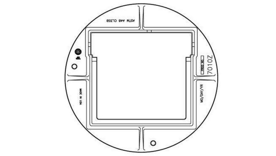 Manhole Frames, Covers & Accessories * | Deals Ej 36 In. 1-Inlet Frame