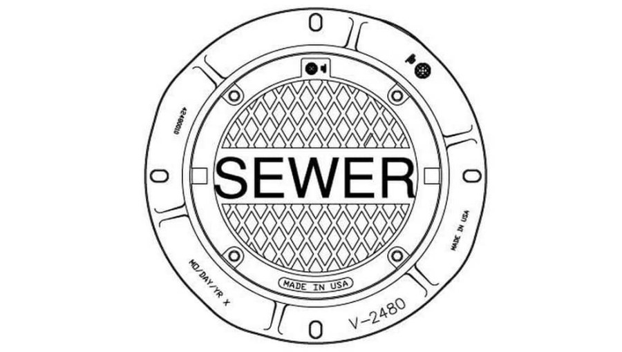 Manhole Frames, Covers & Accessories * | Hot Sale Ej Watertight Strom Ring And Cover For Sewer