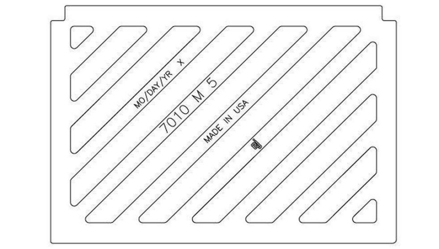 Inlet Frames, Covers & Accessories * | Top 10 Ej 23 X 16 In. Diagonal Grate