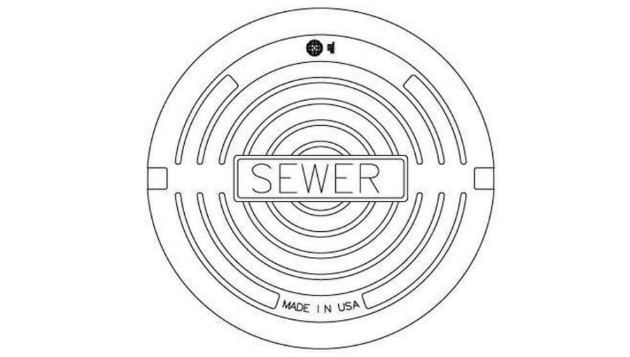 Manhole Frames, Covers & Accessories * | Flash Sale Ej Manhole Cover For Sewer