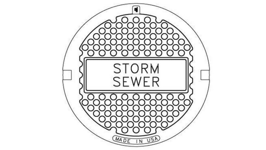 Manhole Frames, Covers & Accessories * | Outlet Ej Solid Storm Sewer Cover