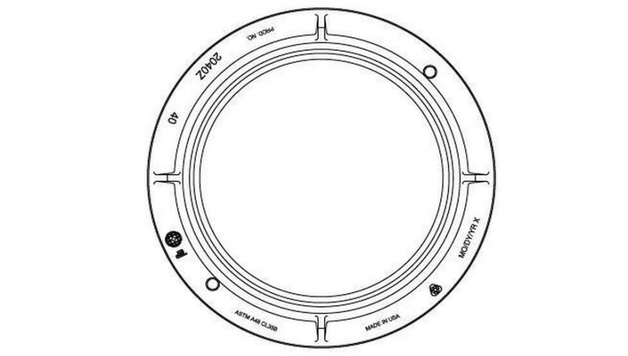 Manhole Frames, Covers & Accessories * | Outlet Ej Underground Ring