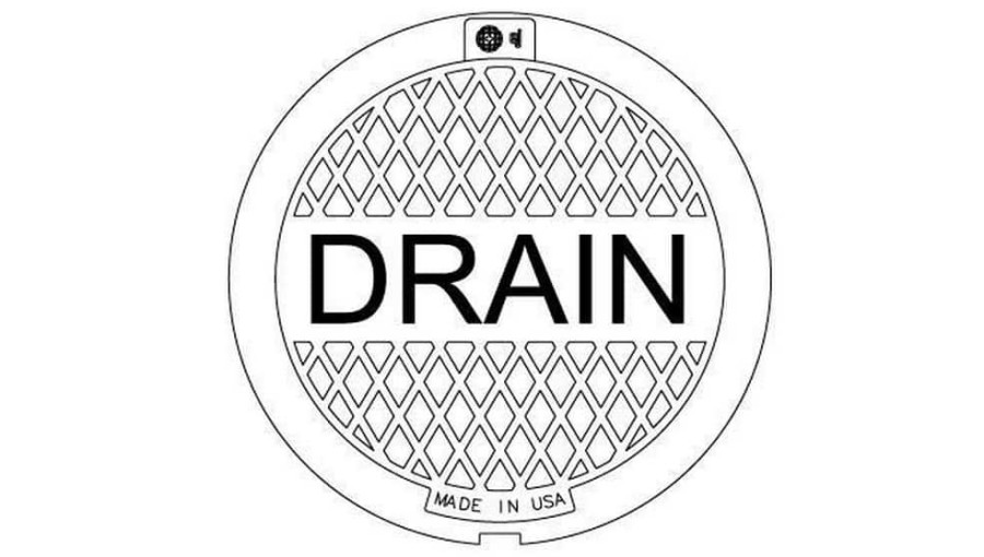 Manhole Frames, Covers & Accessories * | Budget Ej 23-1/4 In. X 2-3/4 In. Manhole Cover Drain