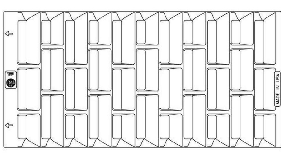 Inlet Frames, Covers & Accessories * | Best Deal Ej 35-1/2 X 17-3/4 X 1-7/8 In. Gray Iron Vane Grate