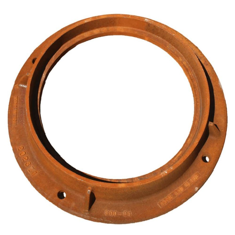 Manhole Frames, Covers & Accessories * | Deals Ej 24 In. Cast Iron Extension Ring With Riser