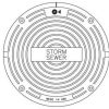 Manhole Frames, Covers & Accessories * | Promo Ej 32 In. Manhole Storm Cover