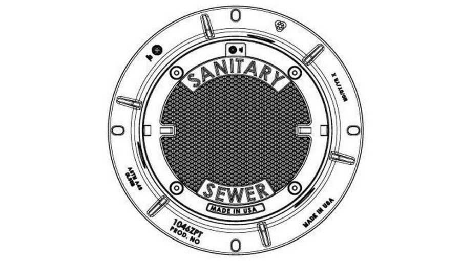 Manhole Frames, Covers & Accessories * | Wholesale Ej 34 In. Sanitary Solvent Weld Assembly