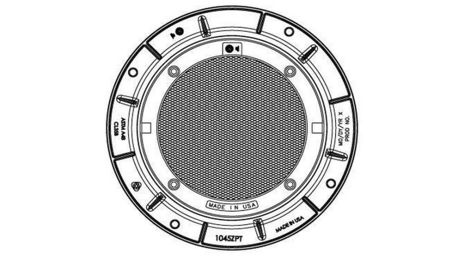 Manhole Frames, Covers & Accessories * | Promo Ej 26 X 7 X 36 In. Gray Iron Manhole Frame With Bolted Lid