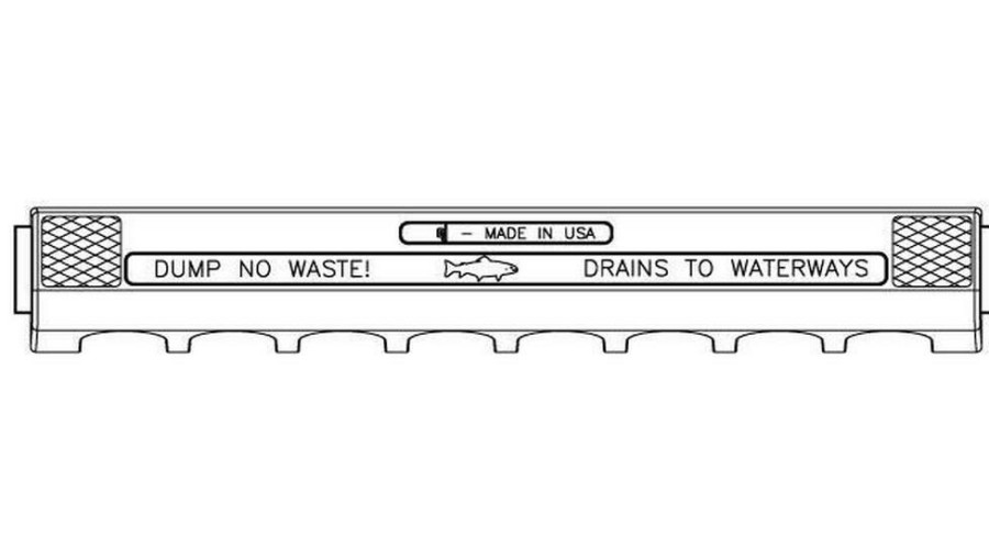 Inlet Frames, Covers & Accessories * | Cheapest Ej 2 In. Undipped Trout Drain Inlet